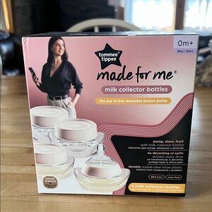 Tommee Tippee Made for Me Breast Milk Collector Bottles